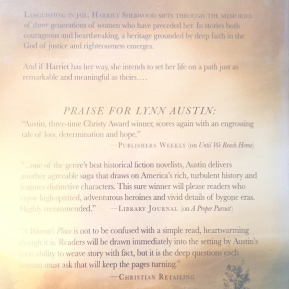 3 For $13! THOUGH WATERS ROAR Hardcover Book by Lynn Austin - Picture 6 of 15